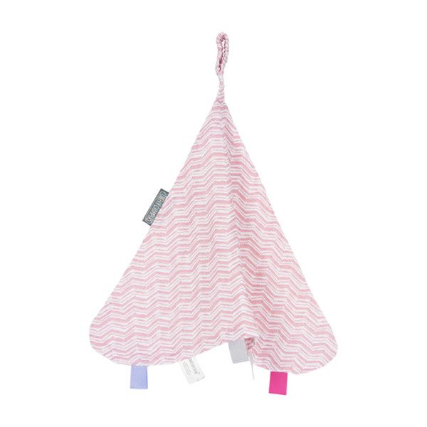 Cheeky Chompers Muslin Comforter (Rosy Days)