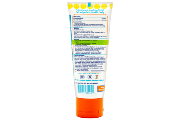 Trukid Trubaby Everday Play spf 30+ Faktör Bebekler için Mineral Organik İçerikli Doğal Güneş Koruyucu Krem Losyon 58 ml