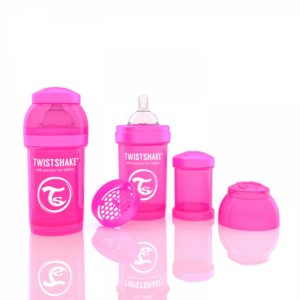 Twistshake Biberon Pembe 180 ml