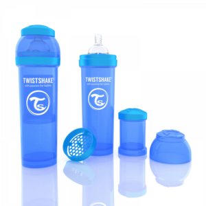 Twistshake biberon mavi 330 ml