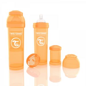 Twistshake Biberon Turuncu 330 ml