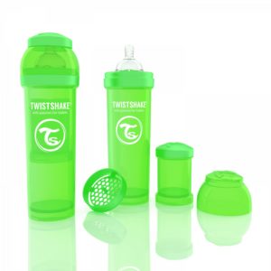 Twistshake biberon yeşil 330 ml