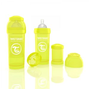 Twistshake Biberon Sarı 260 ml