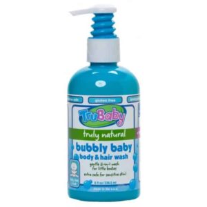 Trukid Trubaby Bubbly Hair & Body Wash -Bebek için Tamamen Doğal Organik Saç ve Vücut Åampuanı 236 ml