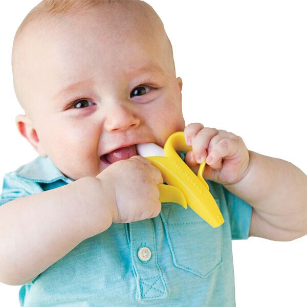 Baby Banana Diş Kaşıyıcı Diş Fırçası Muz