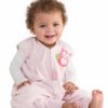 HALOÂ® SleepSackÂ® Ayaklı Polar Uyku Tulumu - Pembe Baykuş (18-24 Ay)