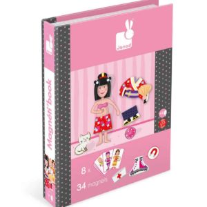 Janod Magnetibook Girls's Outfit (3-8 Yaş)