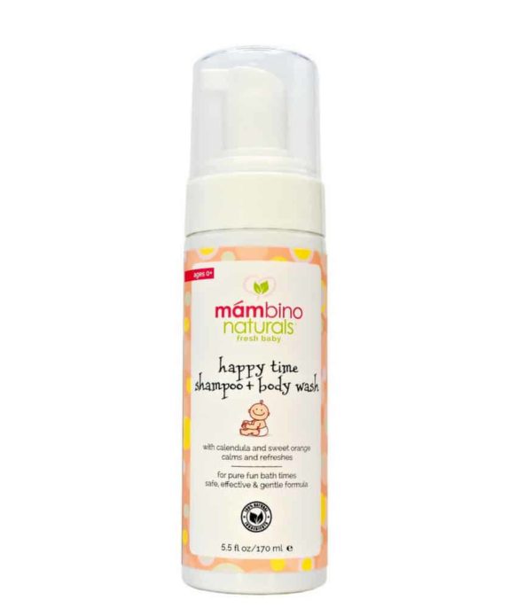 Mambino Organics Happy Time Bebek & Çocuk Åampuan (Portakal&Calendula)