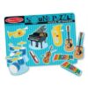 Melissa&Doug Ahşap Sesli Yapboz Müzik Aletleri