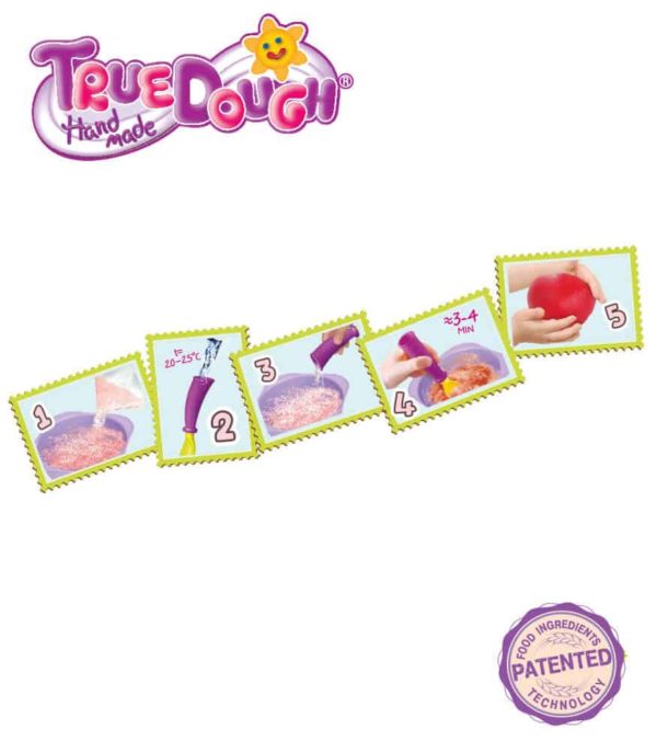 TrueDough Doğal Oyun Hamuru Temel Renkler Mega Paket
