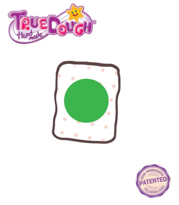 TrueDough Doğal Oyun Hamuru Tekli Paket (Yeşil)