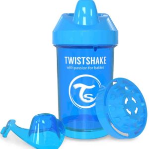 TwistShake Crawler Cup Damlatmaz Suluk Mavi (300 ml)