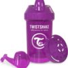 TwistShake Crawler Cup Damlatmaz Suluk Mor (300 ml)