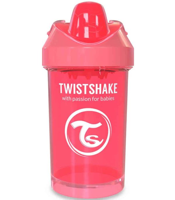 TwistShake Crawler Cup Damlatmaz Suluk Åeftali (300 ml)