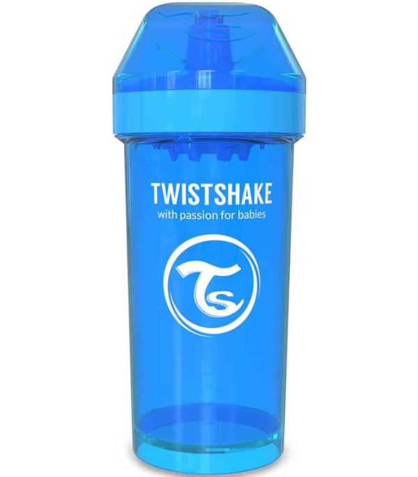 TwistShake Kid Cup Damlatmaz Suluk Mavi (360 ml)