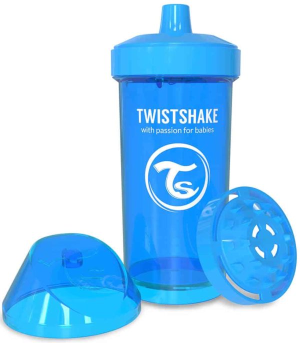 TwistShake Kid Cup Damlatmaz Suluk Mavi (360 ml)