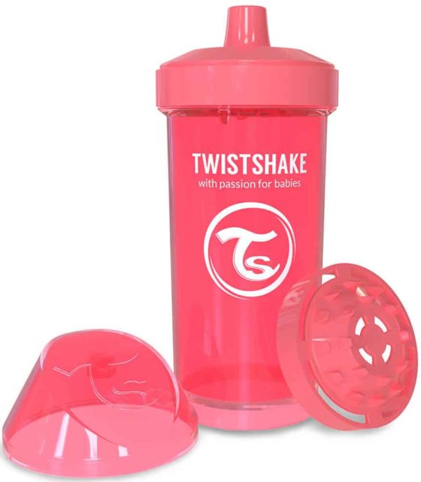 TwistShake Kid Cup Damlatmaz Suluk Åeftali (360 ml)