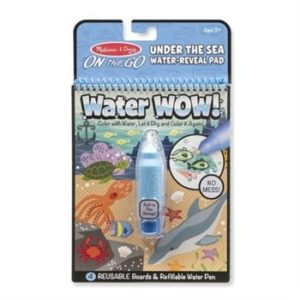 Melissa & Doug Water Wow! Su ile boyama kitabı (Deniz)