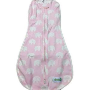 Woombie Original Kundak Baby Pink Elephant
