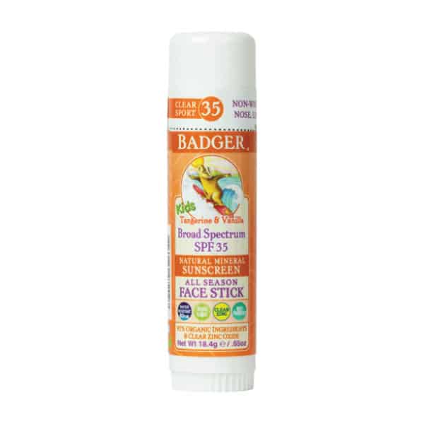 Badger Clear Zinc Çocuk Güneş Kremi Stick SPF35 1