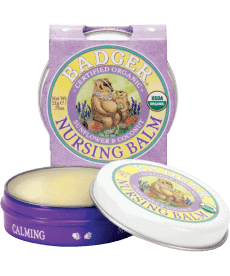 Badger Nursing Balm / Göğüs Ucu Nemlendirici Krem - Emzirme sonrası anne ve bebek için güvenilirdir (21 gr)