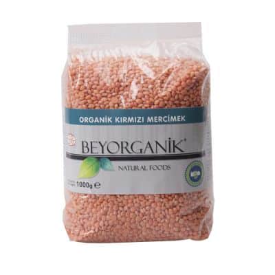 Beyorganik Organik Kırmızı Mercimek 1 Kg