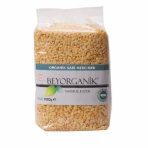 Beyorganik Organik Sarı Mercimek 1 Kg