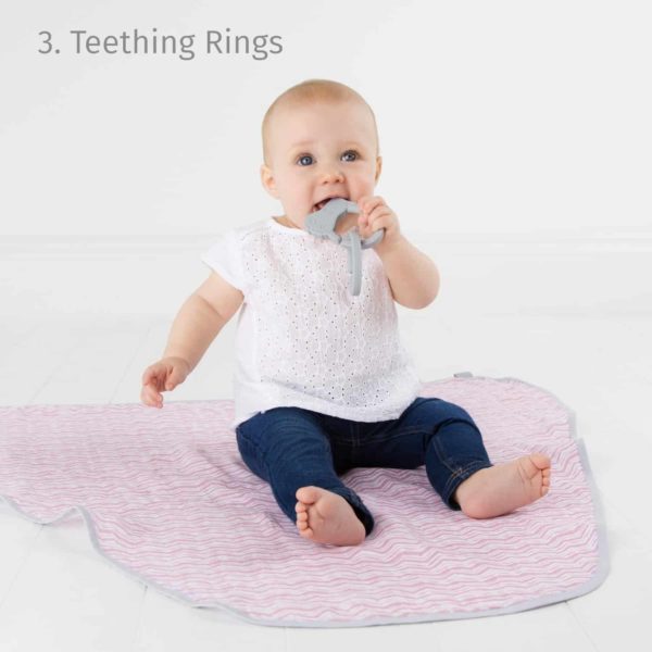 Cheeky Chompers MultiMuslin (Rosy Days)