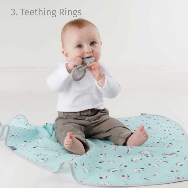 Cheeky Chompers MultiMuslin (Zebra Dreams)