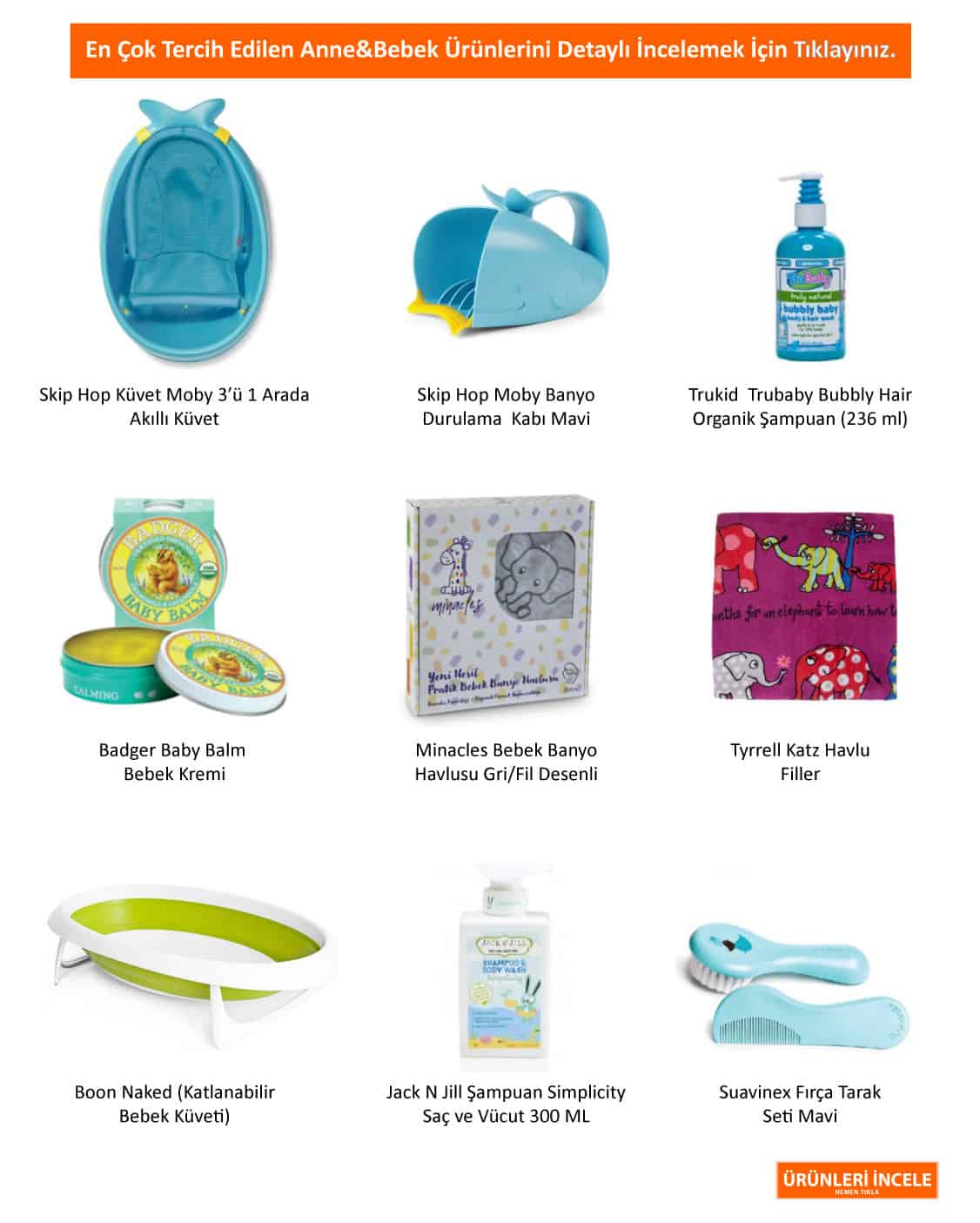 En Zararsız Bebek Şampuanı En İyi 8 Marka Önerisi