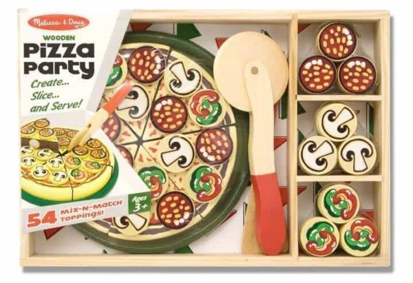 Melissa & Doug Ahşap Pizza Partisi