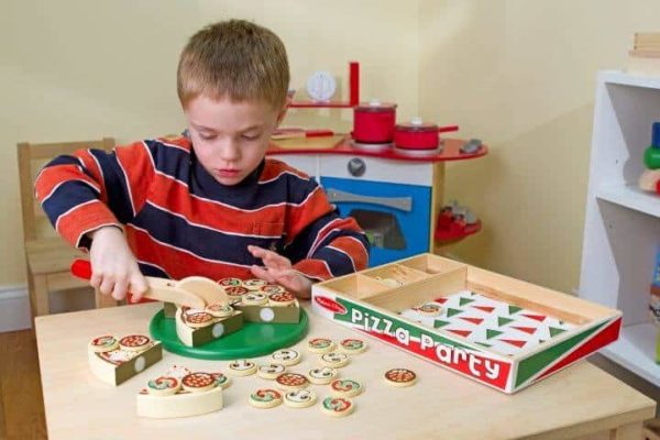 Melissa & Doug Ahşap Pizza Partisi