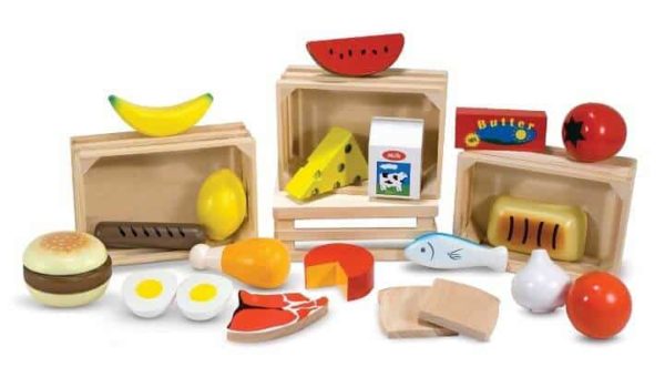 Melissa & Doug Ahşap Gıdalarımız