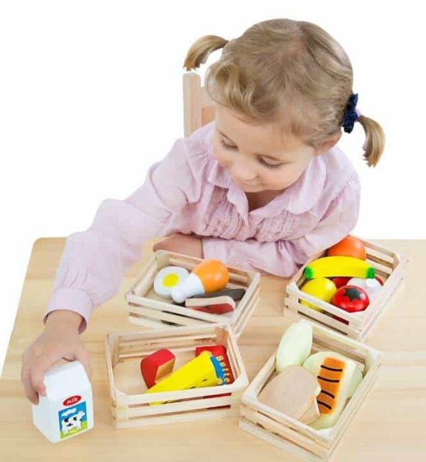 Melissa & Doug Ahşap Gıdalarımız