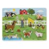 Melissa & Doug Ahşap Sesli Yapboz-Old MacDonal's Farm