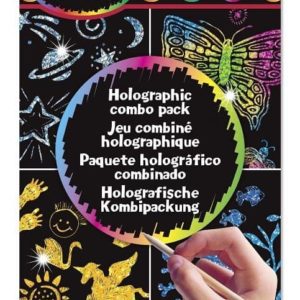 Melissa & Doug Kazıma Sanatı- Renkleri Ortaya Çıkar (Holografik Kombo Paket)