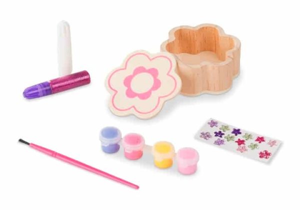 Melissa & Doug Ahşap Çiçek Kutu (Sen Yap Sen Oyna)