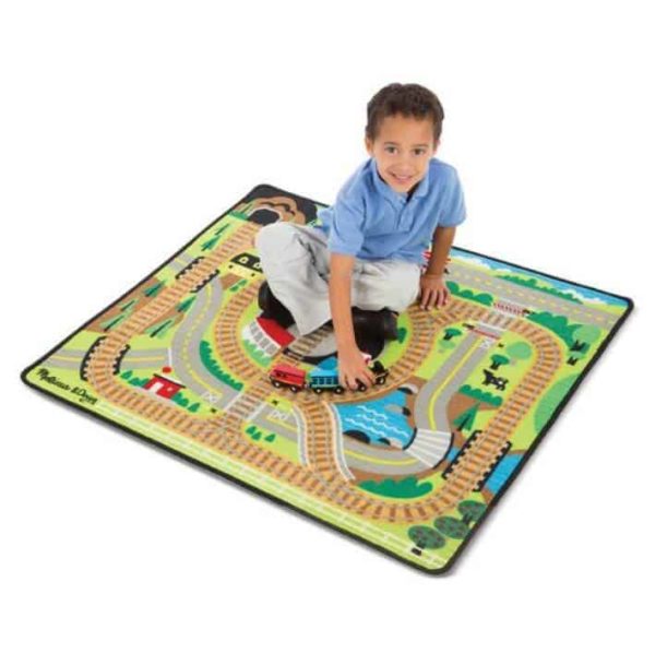 Melissa & Doug Oyun Halı Seti (Tren)