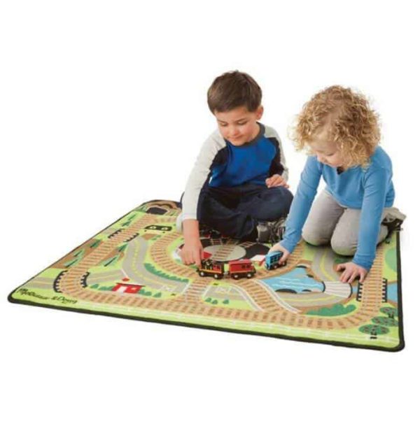 Melissa & Doug Oyun Halı Seti (Tren)