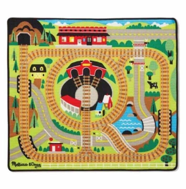 Melissa & Doug Oyun Halı Seti (Tren)