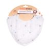 Momeasy Müslin Bandana Önlük (Mavi Yıldız)