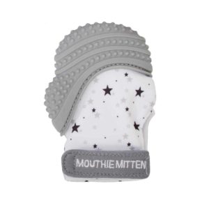 mouthie mitten diş kaşıyıcı eldiven yıldız grisi