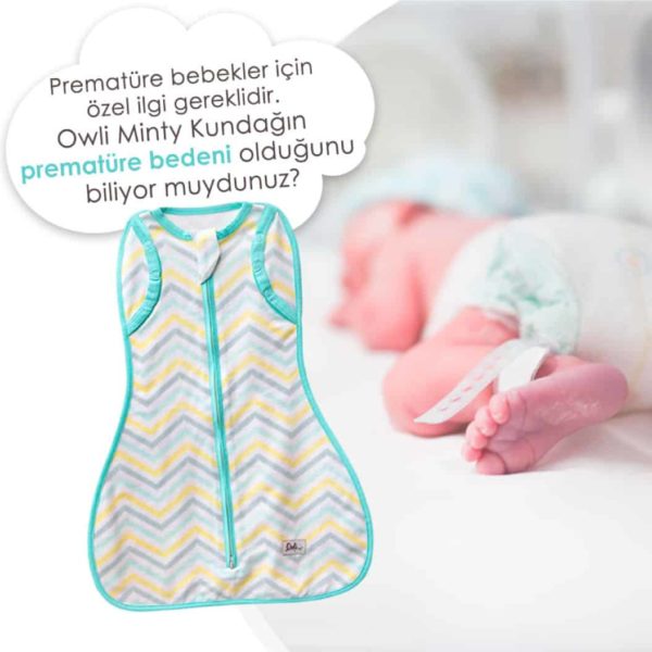 Owli Kundak Uyku Tulumu Minty 3