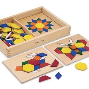 Melissa & Doug Ahşap Gelişmiş Åekil Bulmaca