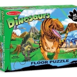 Melissa & Doug Dev Yer Yapbozu (Dinozor Dünyası - 48 parça)