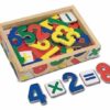 Melissa & Doug Ahşap Mıknatıslı Rakamlar