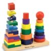 Melissa & Doug Ahşap Geometrik Kuleler