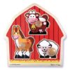 Melissa & Doug Ahşap İlk Yapbozum (Çiftlik hayvanları)