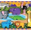 Melissa & Doug Ahşap Tombul Yapboz (Safari)