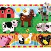 Melissa & Doug Ahşap Tombul Yapboz (Çiftlik)